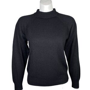 Vintage Designers Originals Luxelon Mock Neck Sweater Womens S